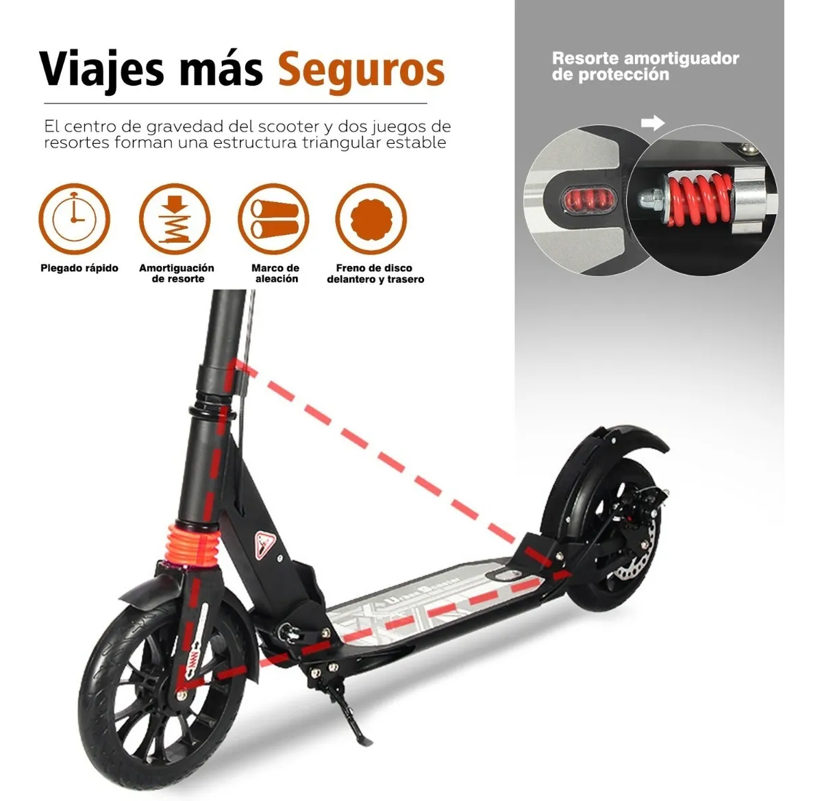 Scooter Patin Electrico Plegable - Sangkee México Envíos Rápidos y