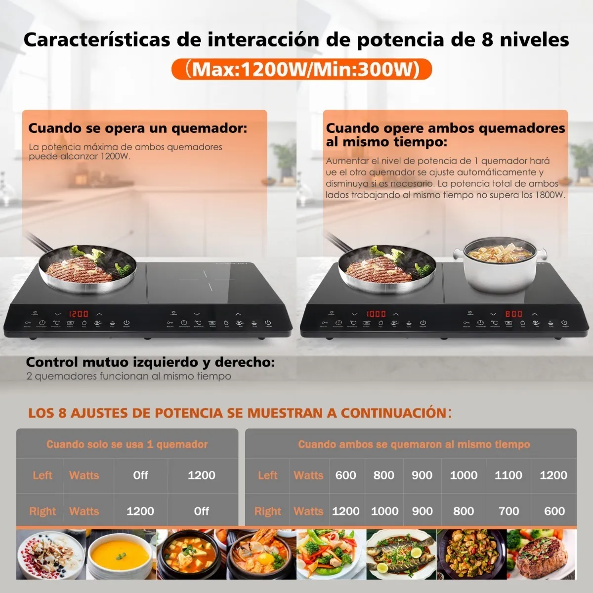 Parrilla eléctrica de inducción 6 modalidades de cocción - Sangkee México  Envíos Rápidos y Seguros