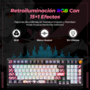 TERPORT x HARUKA 2.0 Teclado Mecánico Inalámbrico Rgb Anime