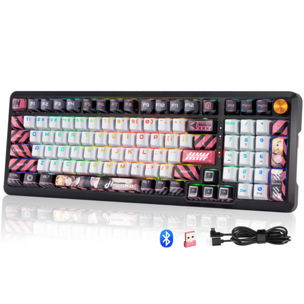 TERPORT x HARUKA 2.0 Teclado Mecánico Inalámbrico Rgb Anime - Image 3