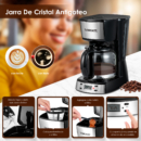 Cafetera de Goteo Sangkee 12 Tazas  Programable con Temporizador