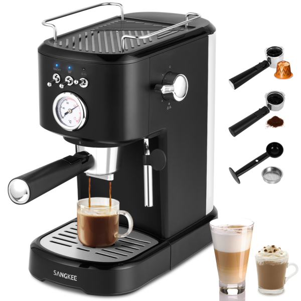 Cafetera Espresso 20 Bares, Espumador, Pantalla Táctil, 1.4L - Image 2