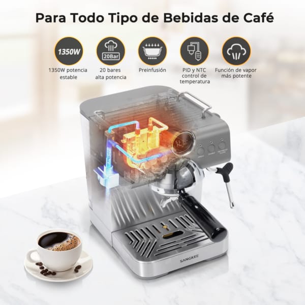 SANGKEE Cafetera Espresso