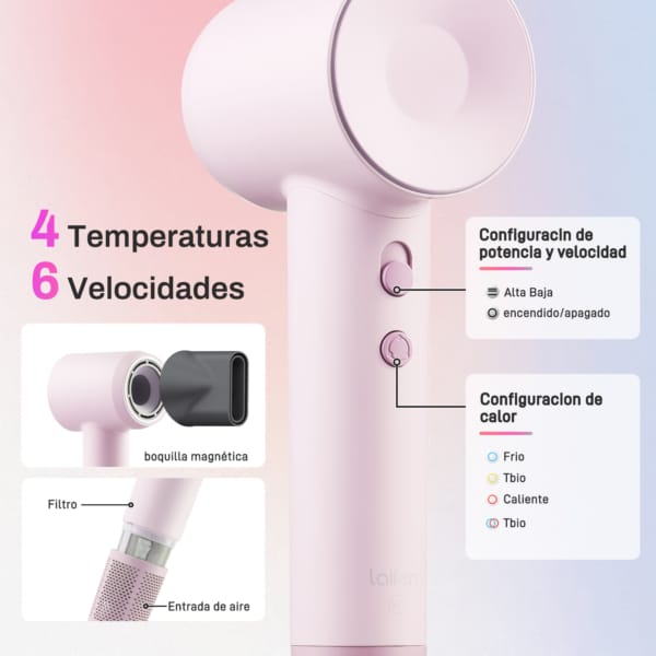 secador de pelo iónico Laifen