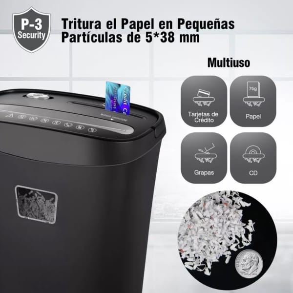 Trituradora de papel