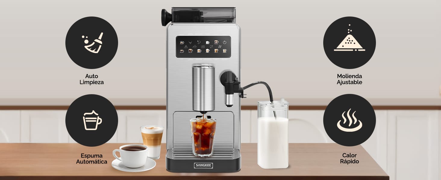 Máquina de Espresso Automática para Café