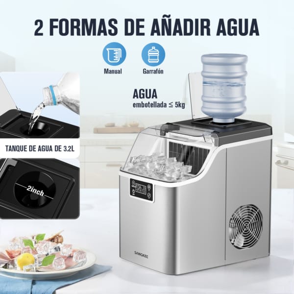 Máquina de hielo doméstica