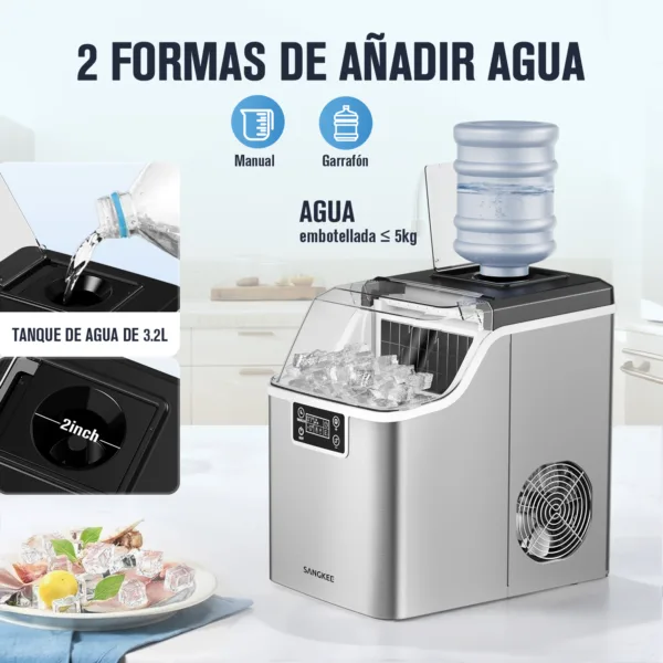 Máquina de hielo doméstica