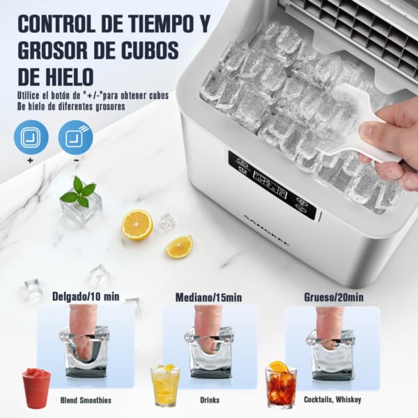 Máquina de hielo doméstica
