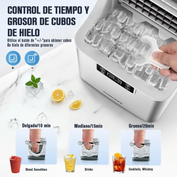 Máquina de hielo doméstica