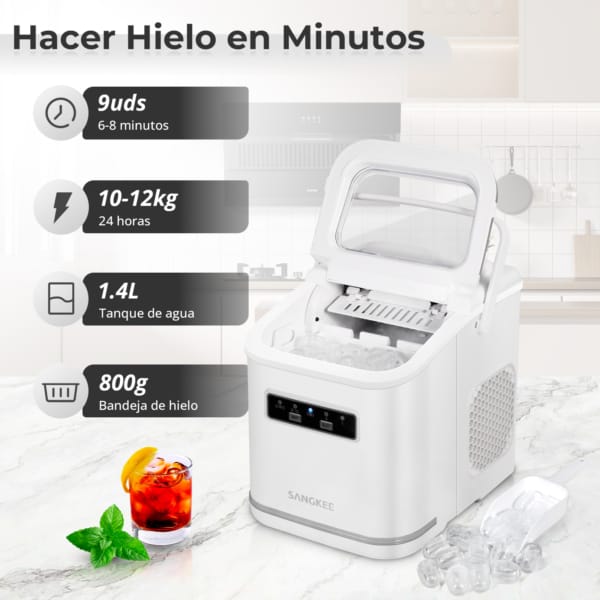 Máquina para Hacer Hielo para Casa