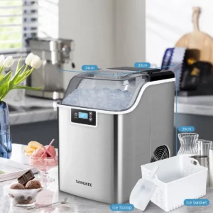 Máquina de hielo portátil Nugget 20kg/día