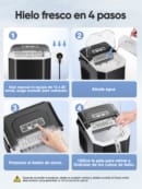 Máquina De Hacer Hielo Portátil con Asa