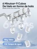 Máquina De Hacer Hielo Portátil con Asa