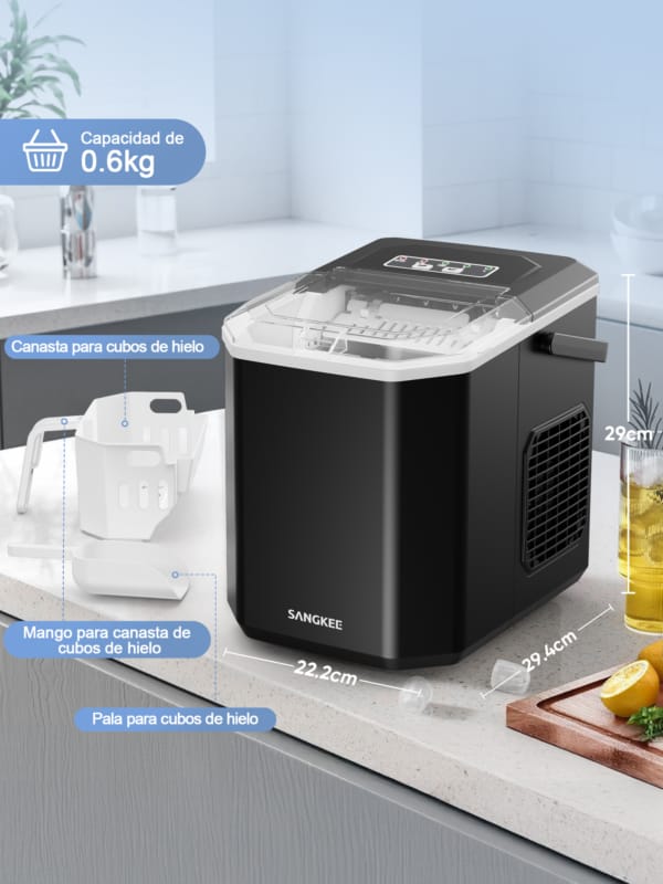 Máquina De Hacer Hielo Portátil con Asa