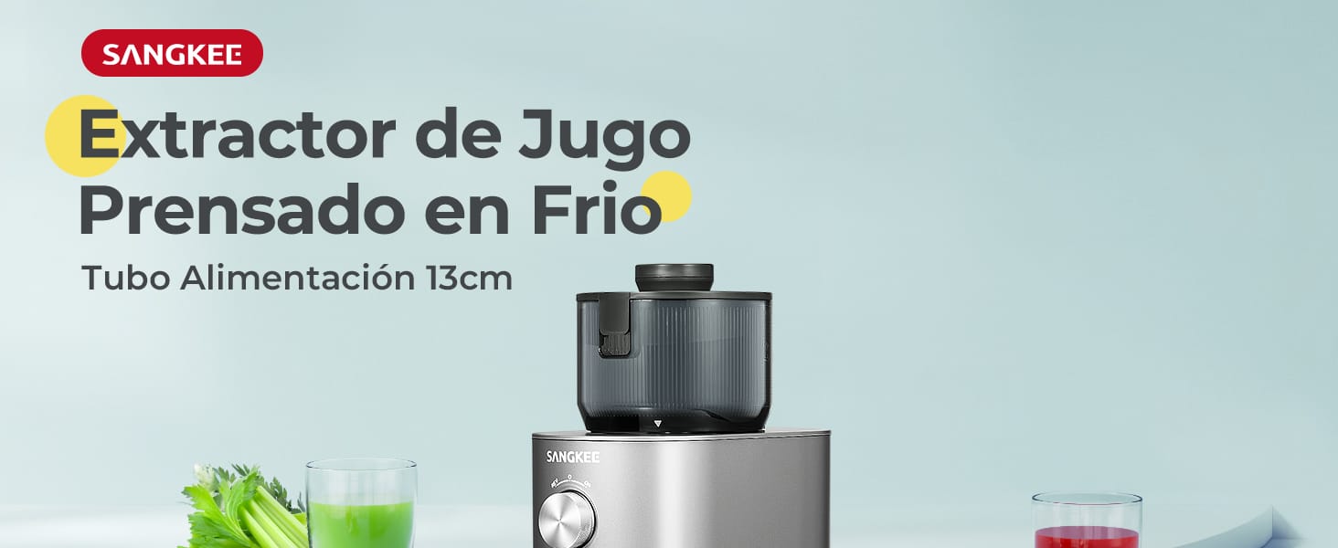 extractor de jugos prensado en frío
