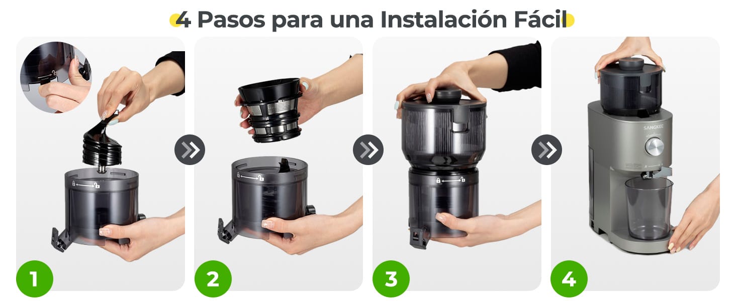 extractor de jugos prensado en frío