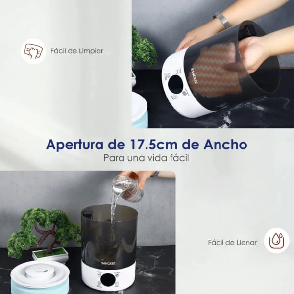 Humidificador ultrasónico 2.8 L