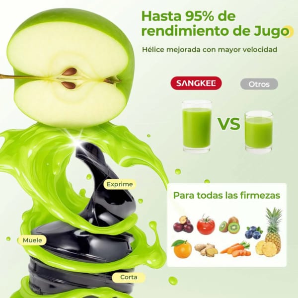 extractor de jugos prensado en frío