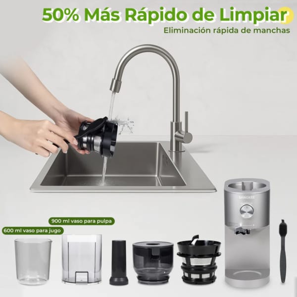 extractor de jugos prensado en frío
