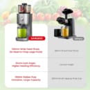 extractor de jugos prensado en frío