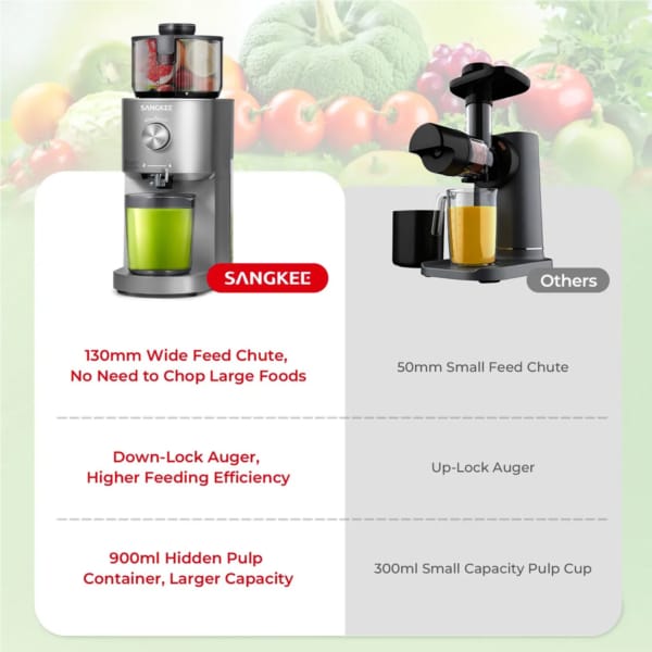 extractor de jugos prensado en frío