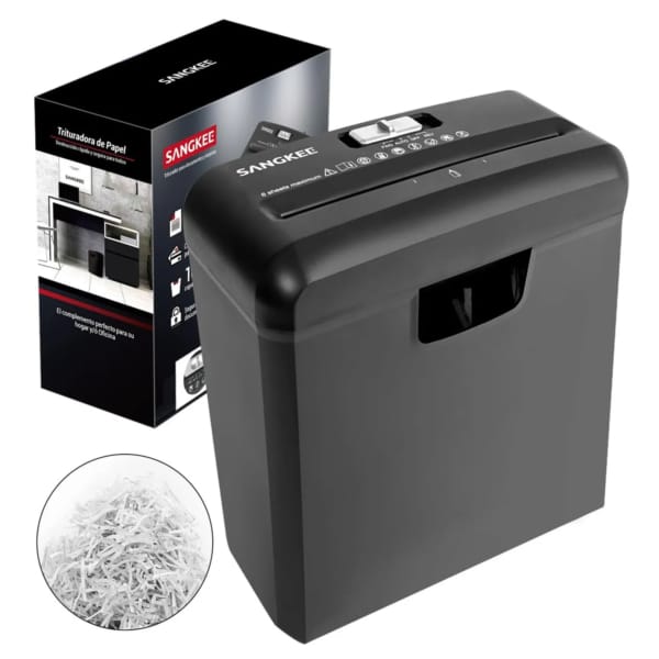 trituradora de papel 6 hojas