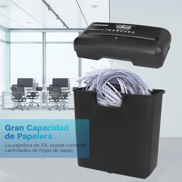 trituradora de papel 6 hojas