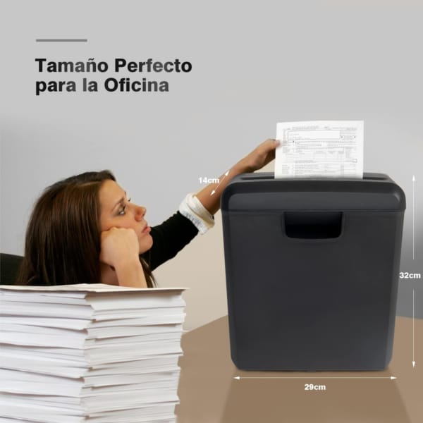 trituradora de papel 6 hojas